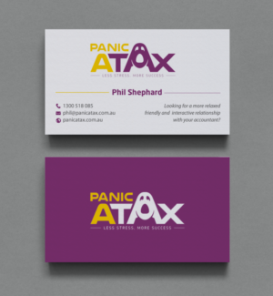 Business Card Design by chandrayaan.creative for Panic Atax Pty Ltd | Design: #10440872