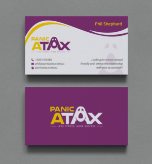Business Card Design by chandrayaan.creative for Panic Atax Pty Ltd | Design: #10440875