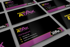 Business Card Design by Hammad mir for Panic Atax Pty Ltd | Design: #10417136