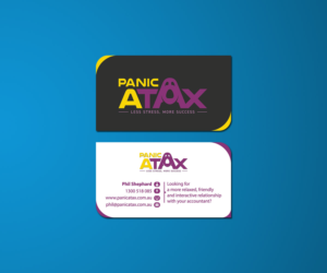Business Card Design by netbill00 for Panic Atax Pty Ltd | Design: #10439447