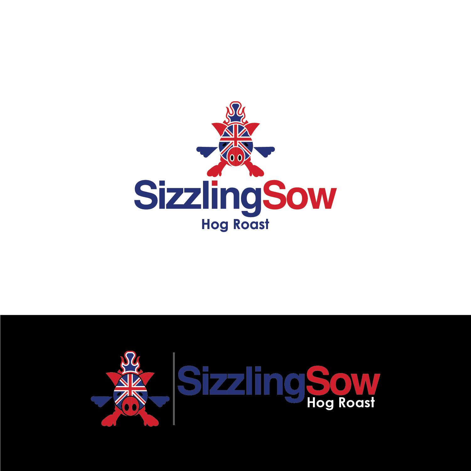 Logo-Design von haojing für The Sizzling Sow Hog Roast | Design #10396016