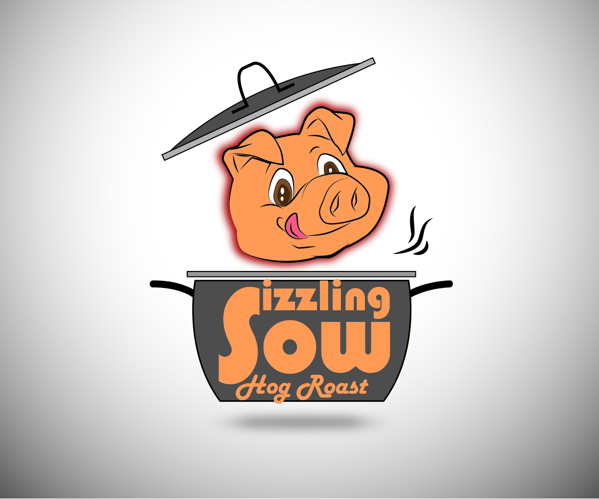 Logo Design by ayiharry2 for The Sizzling Sow Hog Roast | Design #10391707