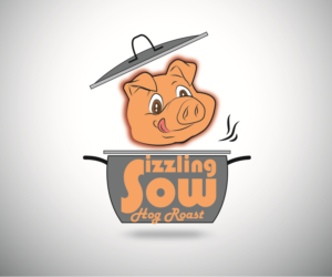 Logo Design by ayiharry2 for The Sizzling Sow Hog Roast | Design #10391707
