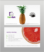 Business Card Design by In2Graphics for Fruit at Work Pty Ltd | Design: #21228