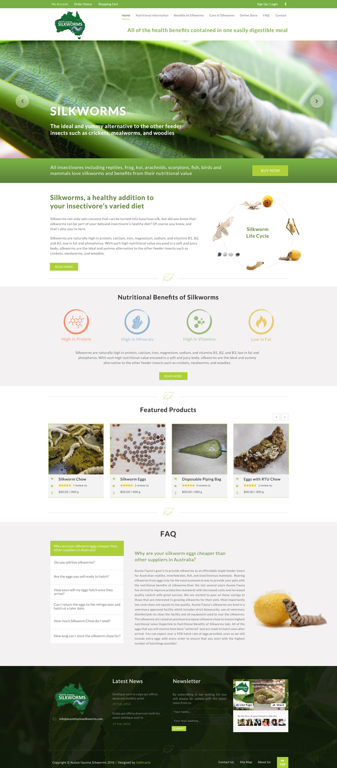 Diseño de BigCommerce por Da Miracle para Aussie Fauna | Diseño #10579913