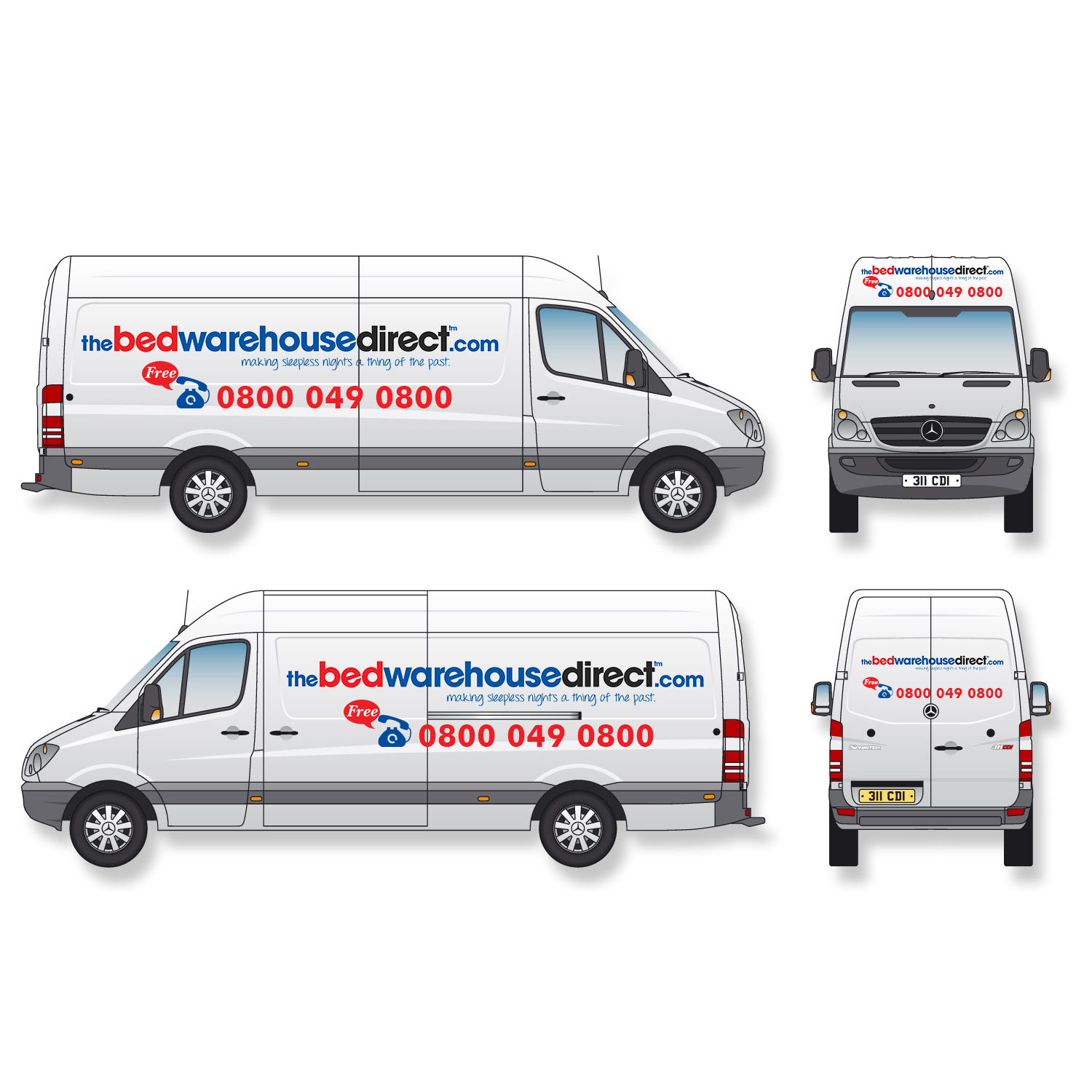 Graphic Design by piyush for The Bed Warehouse (W.Mids) Ltd | Design #10428300