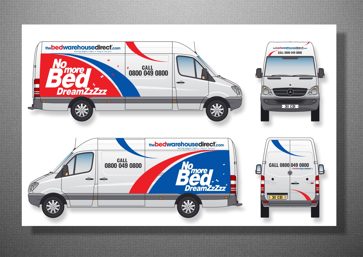 Graphic Design by Irbaz Siddiqui for The Bed Warehouse (W.Mids) Ltd | Design #10426468