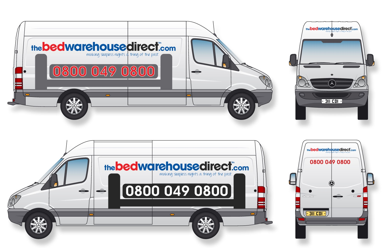 Graphic Design by Maestroto for The Bed Warehouse (W.Mids) Ltd | Design #10397146