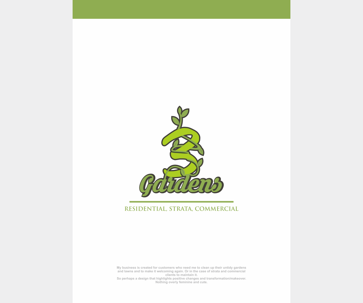 Logo Design by Dyoz for 3 Gardens | Design #10459191