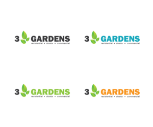 Logo Design by ARIA for 3 Gardens | Design: #10469356
