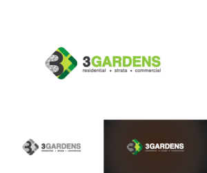 Logo Design by ARIA for 3 Gardens | Design: #10469924