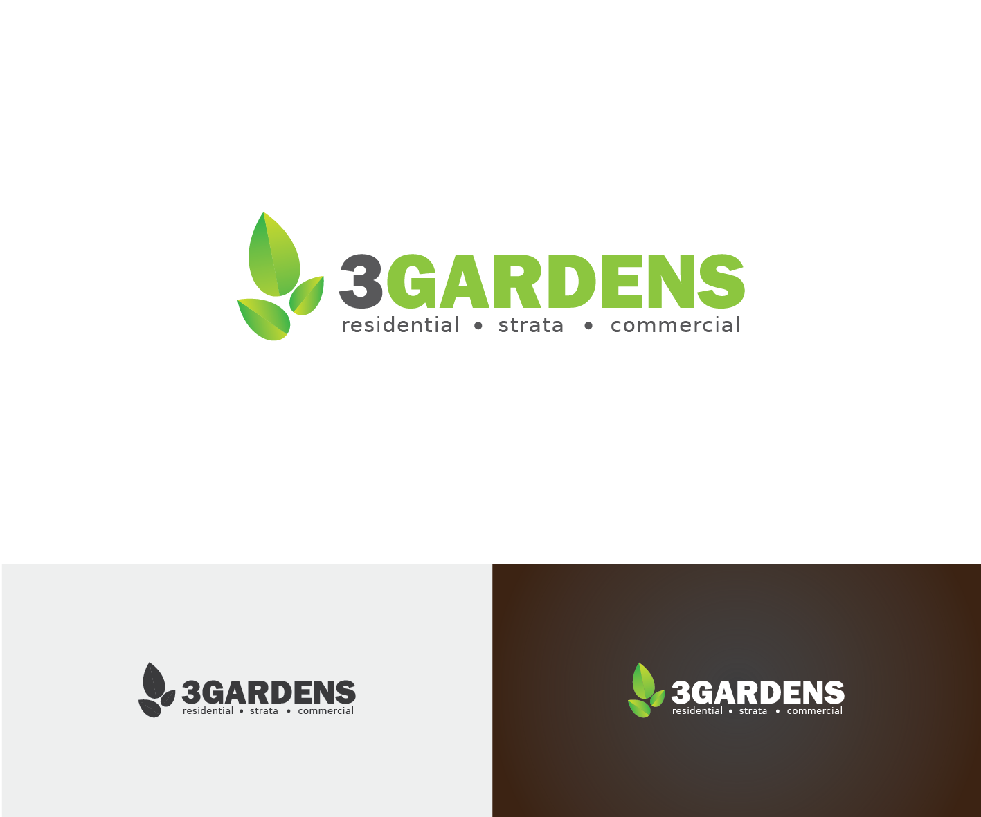 Logo Design by ARIA for 3 Gardens | Design #10471495