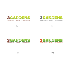 Diseño de Logo por ARIA para 3 Gardens | Diseño: #10474493
