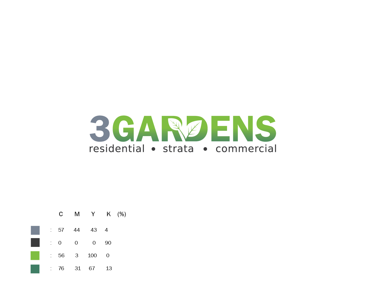 Logo Design by ARIA for 3 Gardens | Design #10500092
