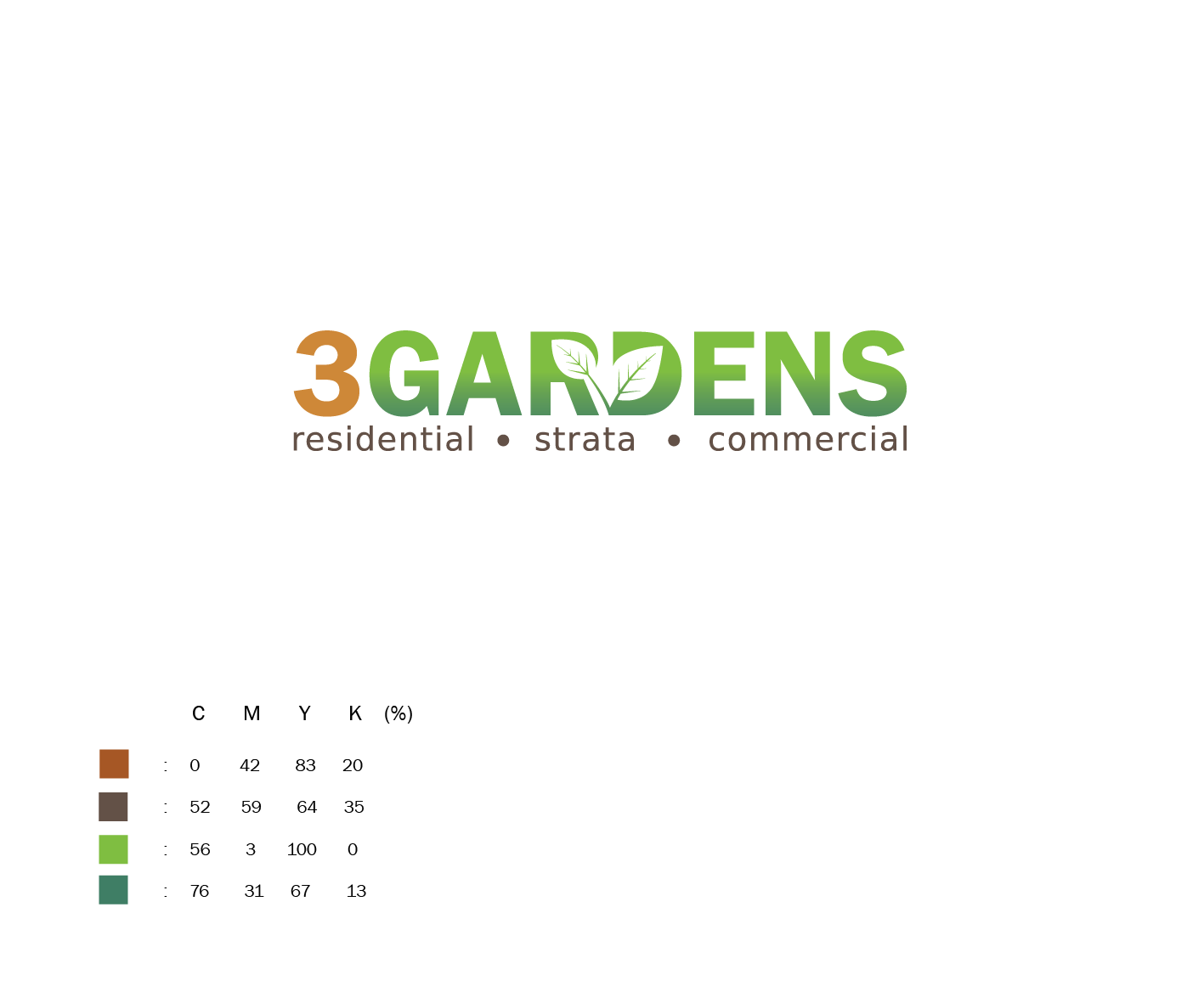 Logo Design by ARIA for 3 Gardens | Design #10502850