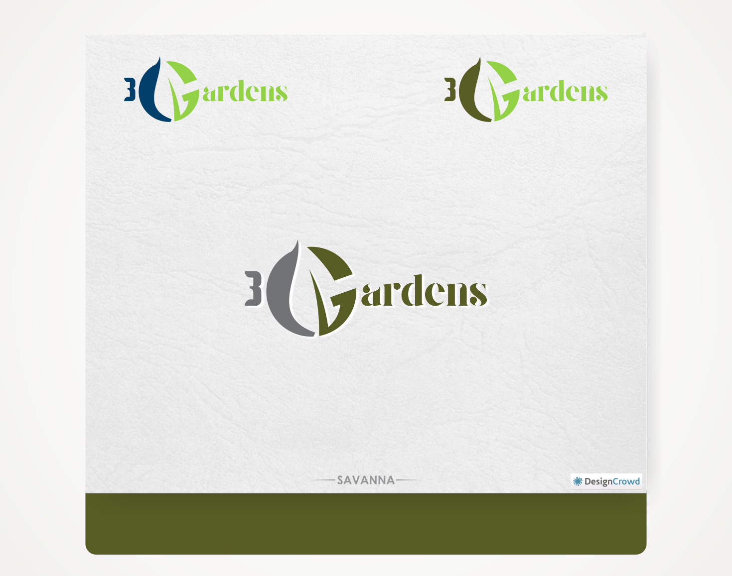 Diseño de Logo por Savana para 3 Gardens | Diseño #10399504
