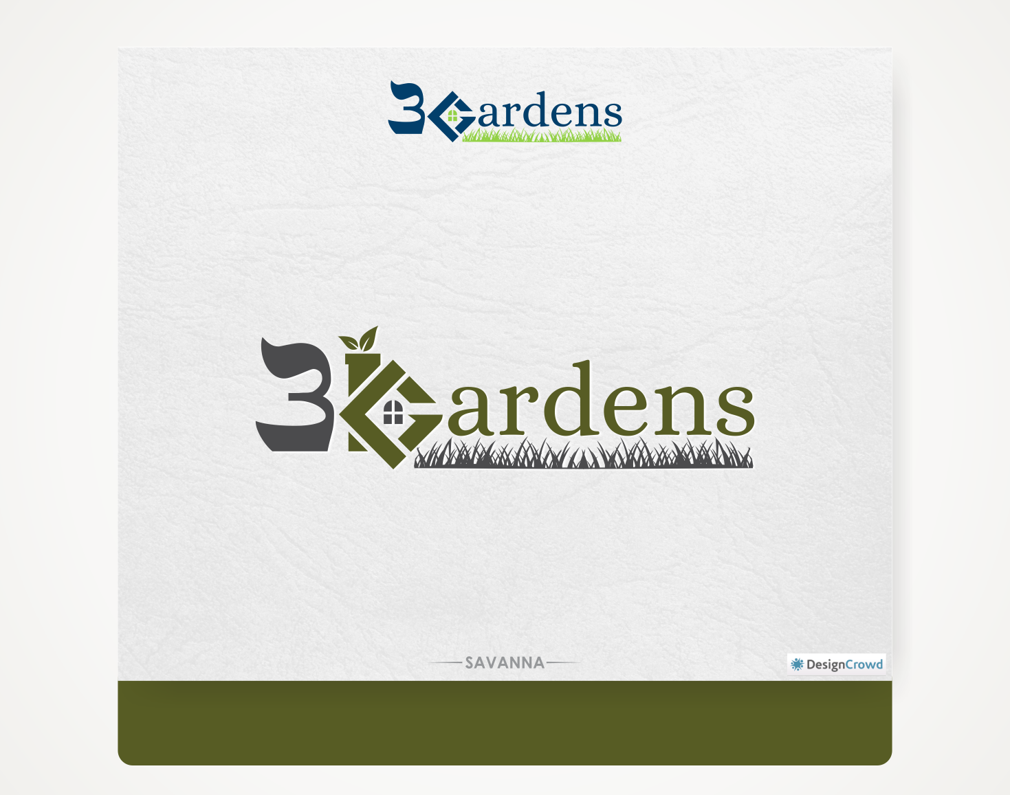 Logo Design by Savana for 3 Gardens | Design #10399508