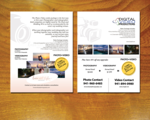 Photo-Video Combo Package Flyer      | Diseño de Flyer por LeonFX