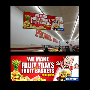 Design de Panneau par James Sylvester pour JTM Corporation - Piggly Wiggly | Design : #2193196