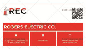Logo Design by CENTERSPREAD for rogers electric co. | Design: #10446526