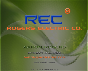 Logo Design by E.Dorranipour for rogers electric co. | Design: #10455436