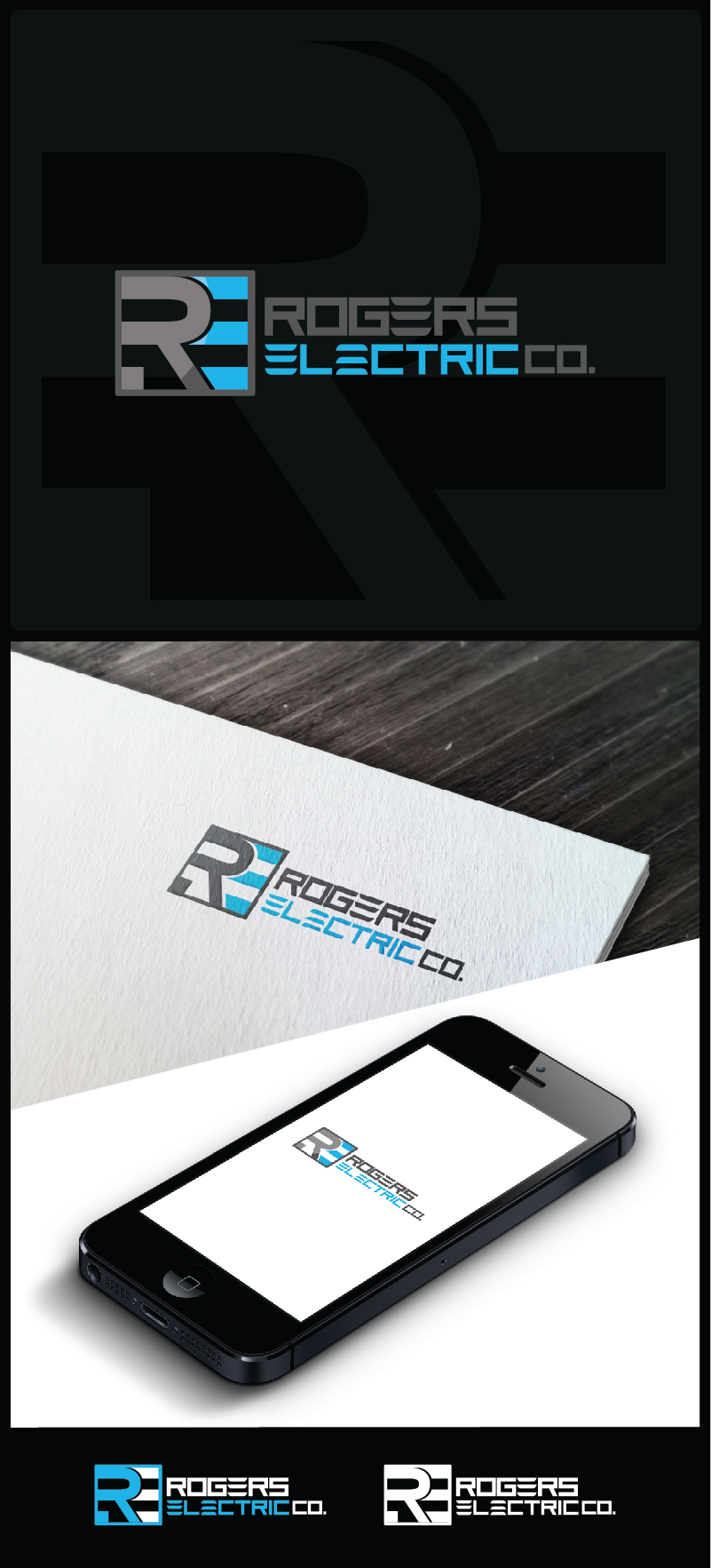 Logo Design by Logo Xtudio for rogers electric co. | Design #10421714