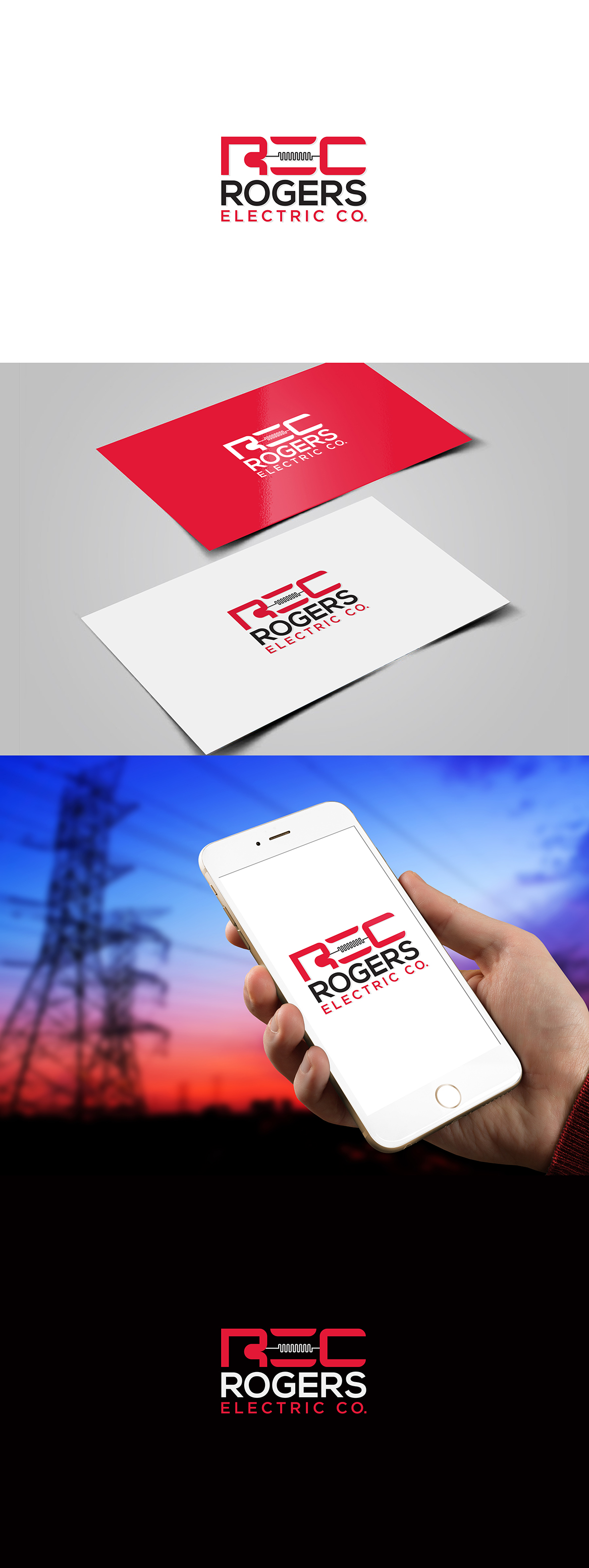 Logo Design by Logo Xtudio for rogers electric co. | Design #10421718
