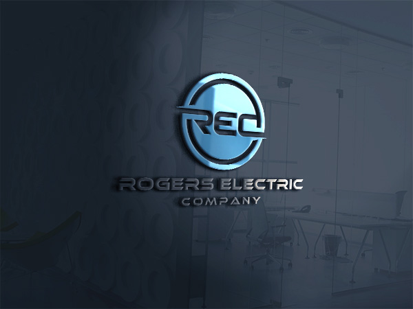 Logo Design by Apple™ for rogers electric co. | Design #10406727