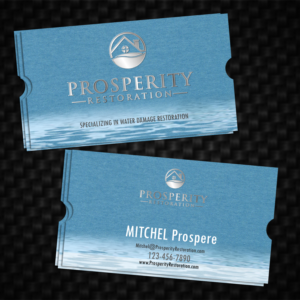 Prosperity Restoration Business Card Design | Visitenkarten-Design von elveneclipse