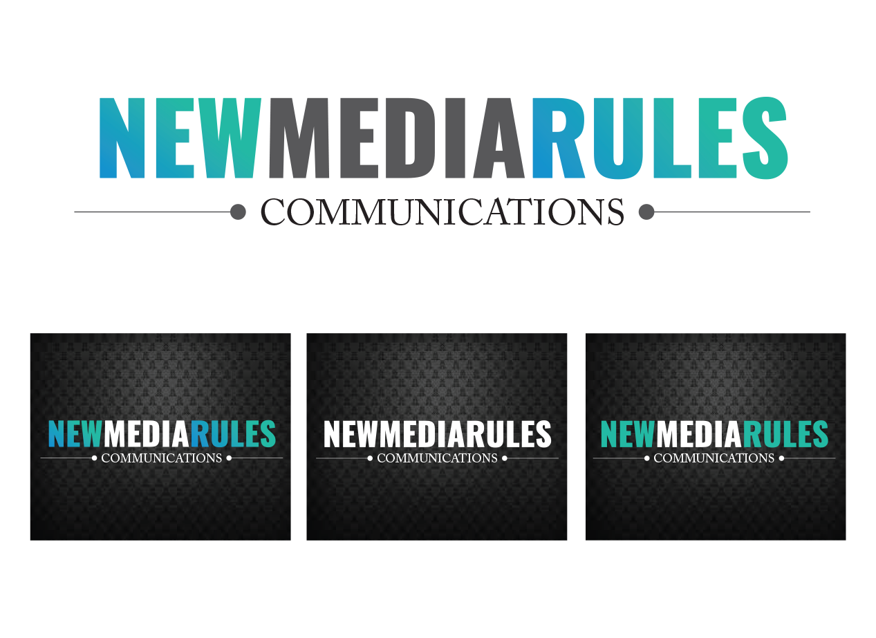 Logo Design by Graphicient for NewMediaRules | Design #10465157