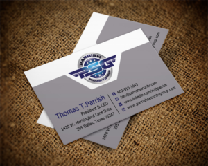 Business Card Design by Lanka Ama for Parrish Security Group | Design: #10424671