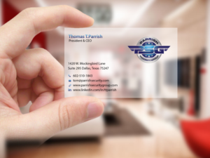 Business Card Design by Creations Box 2015 for Parrish Security Group | Design: #10425937
