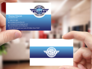 Business Card Design by Creations Box 2015 for Parrish Security Group | Design: #10425953