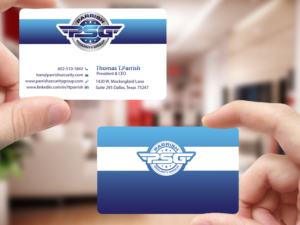 Business Card Design by Creations Box 2015 for Parrish Security Group | Design: #10425958
