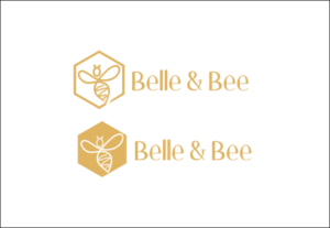 Belle and Bee or Belle & Bee | Logo Design by ciolena