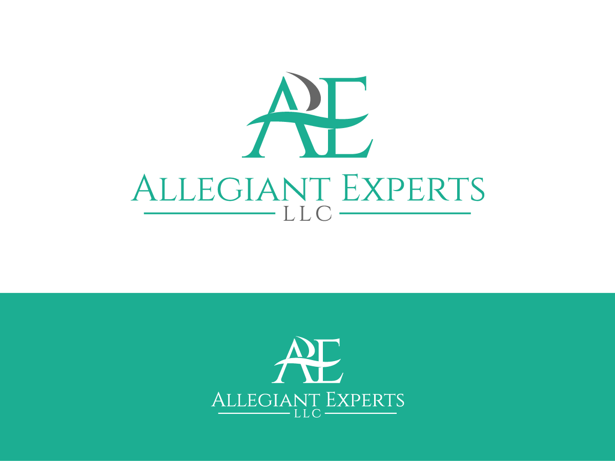 traditional-elegant-legal-logo-design-for-allegiant-experts-llc-by