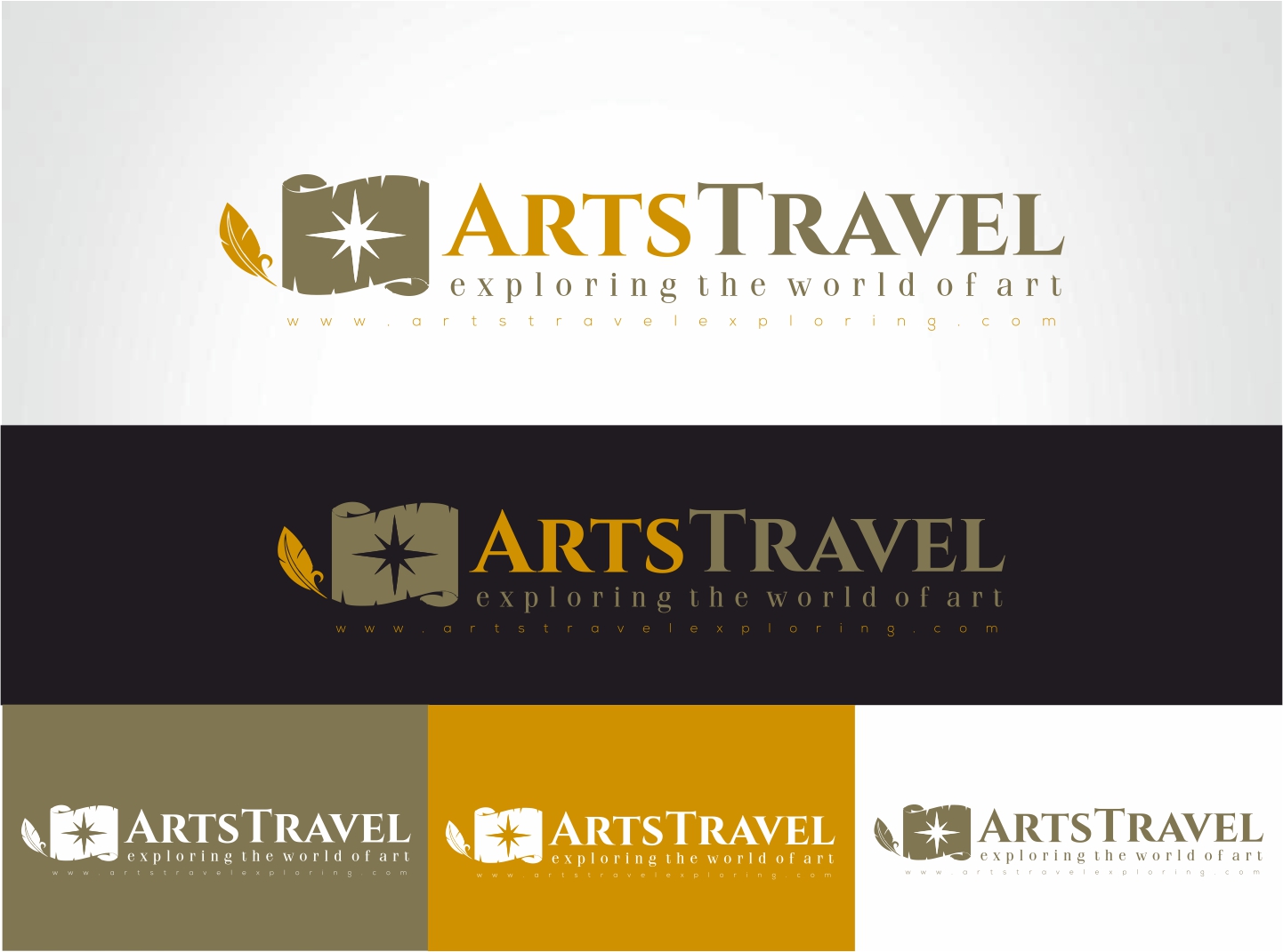 Logo Design by nikkiblue for Travel Arts | Design #10507246