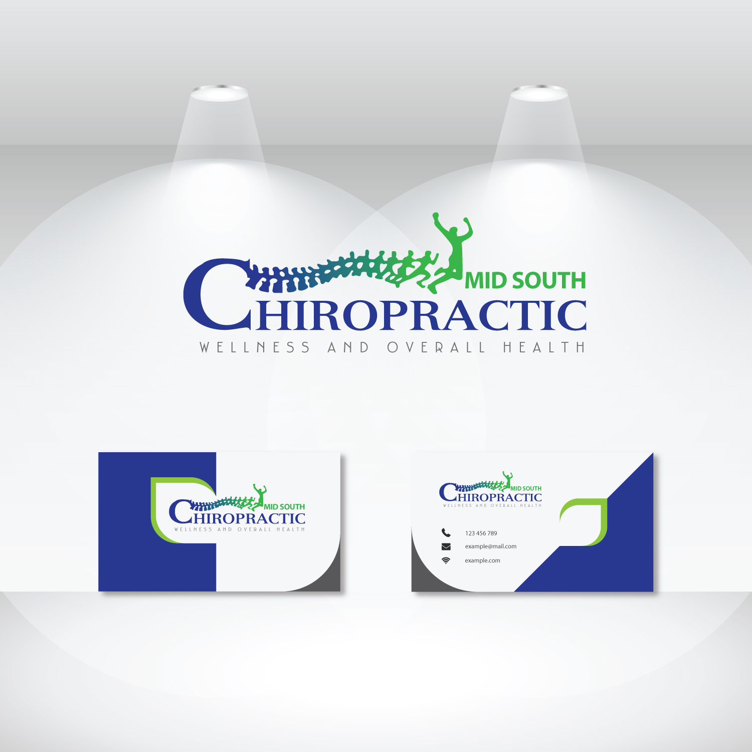 Logo Design by uk for Mid South Chiropractic | Design #10408667