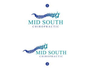 Logo Design by Pram Shaw for Mid South Chiropractic | Design #10409593