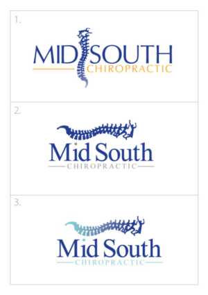 Logo Design by Logicspider for Mid South Chiropractic | Design #10406309