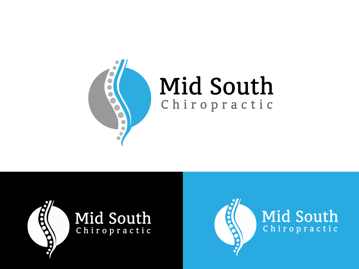 Logo Design by Anyl Thapa for Mid South Chiropractic | Design #10405628