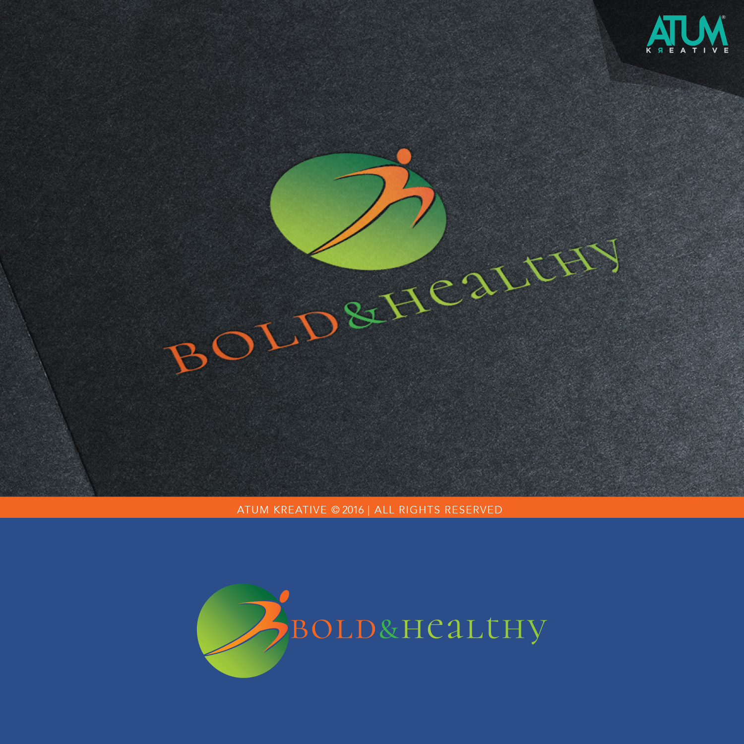 Logo Design by Atum Kreative™ for Bold & Healthy | Design #10673407