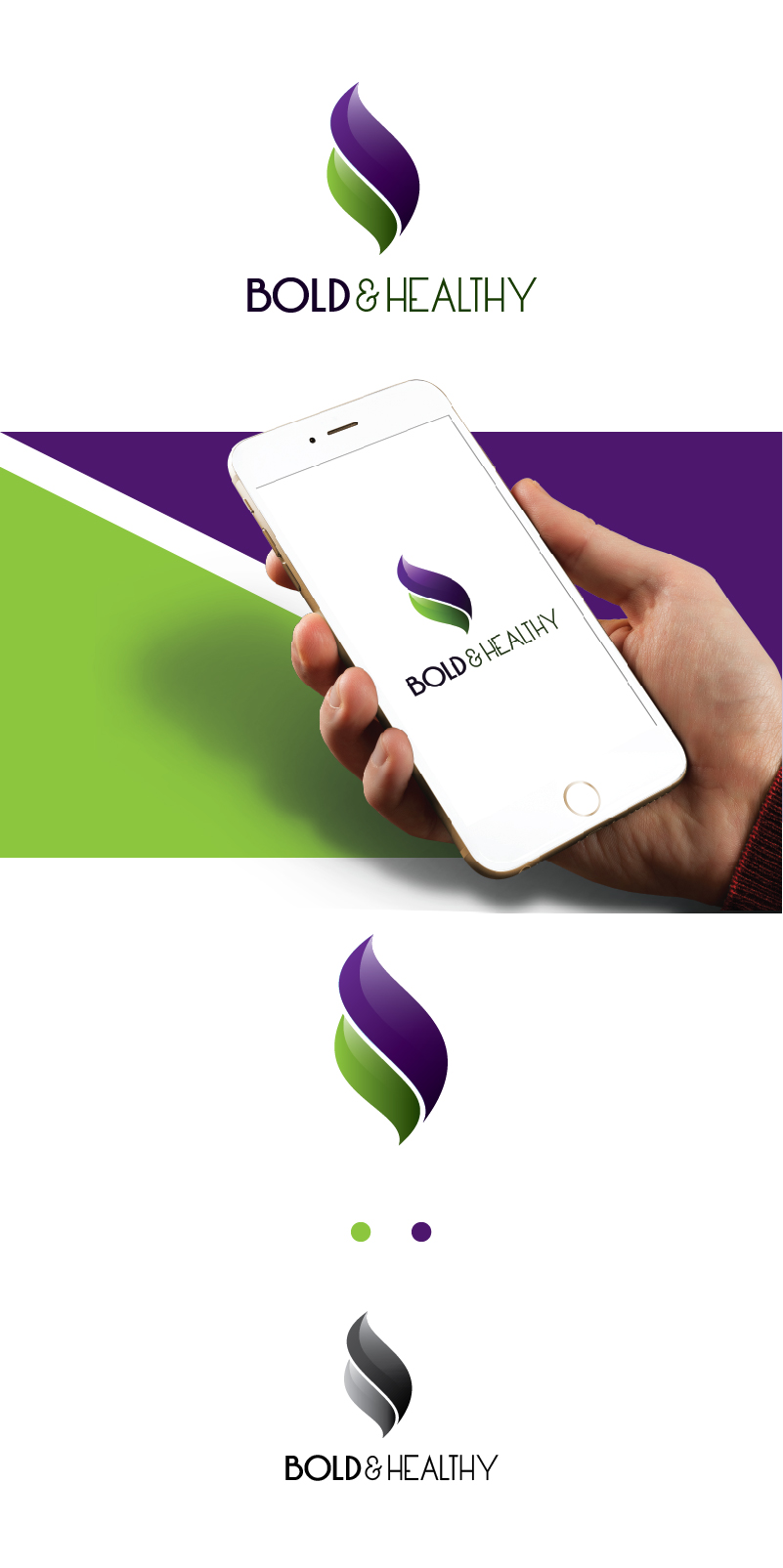 Logo Design by Logo Xtudio for Bold & Healthy | Design #10568932