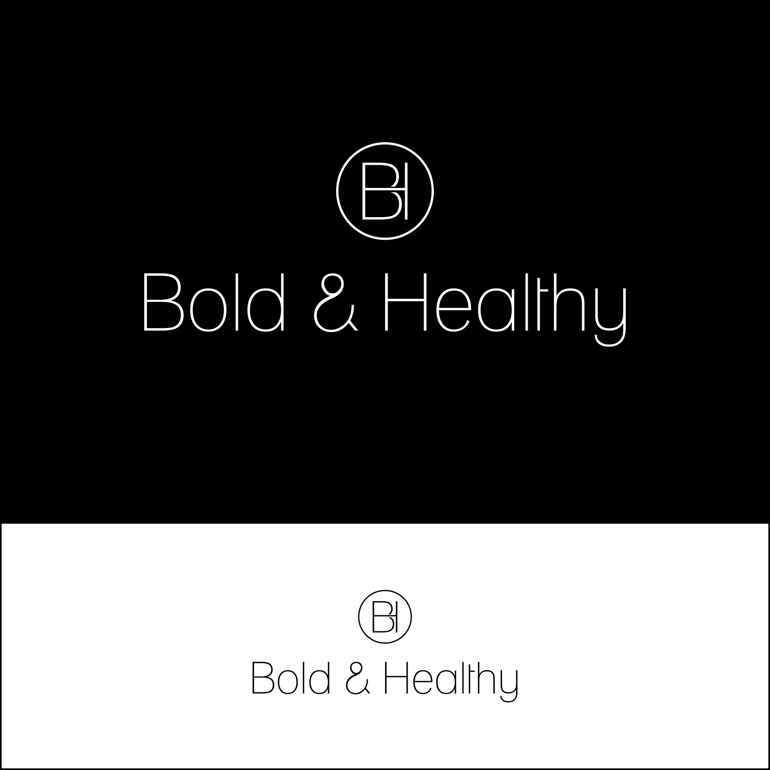 Logo Design by JM GRAPHICS for Bold & Healthy | Design #11258434