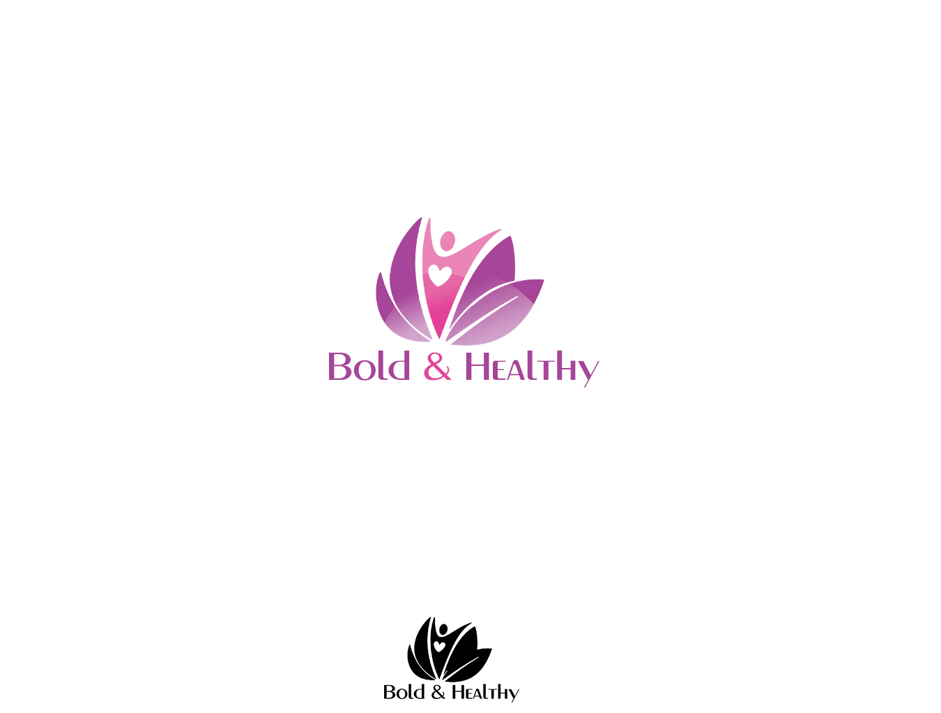 Logo Design by cha9ori for Bold & Healthy | Design #10521765