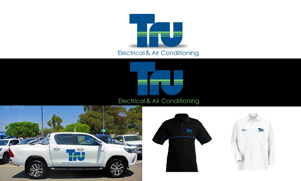 Logo-Design von DINGER-BROS für Tru Electrical & Air Conditioning | Design #10439647