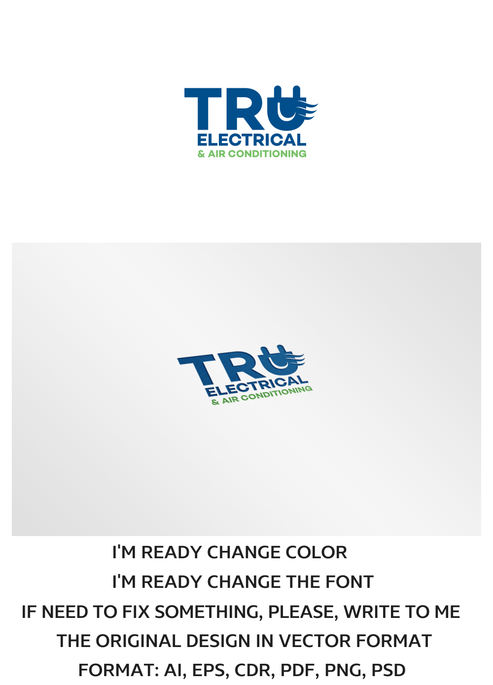 Logo Design by artsterdam for Tru Electrical & Air Conditioning | Design #10407237