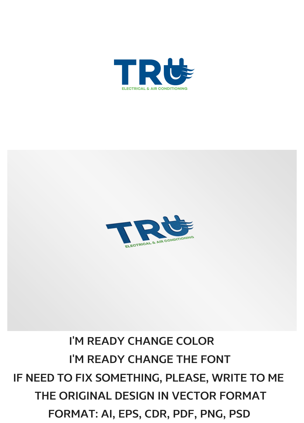 Diseño de Logo por artsterdam para Tru Electrical & Air Conditioning | Diseño #10407245