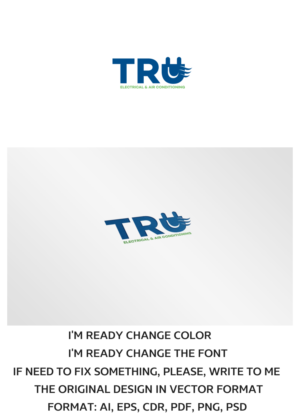 Logo Design by artsterdam for Tru Electrical & Air Conditioning | Design: #10407245