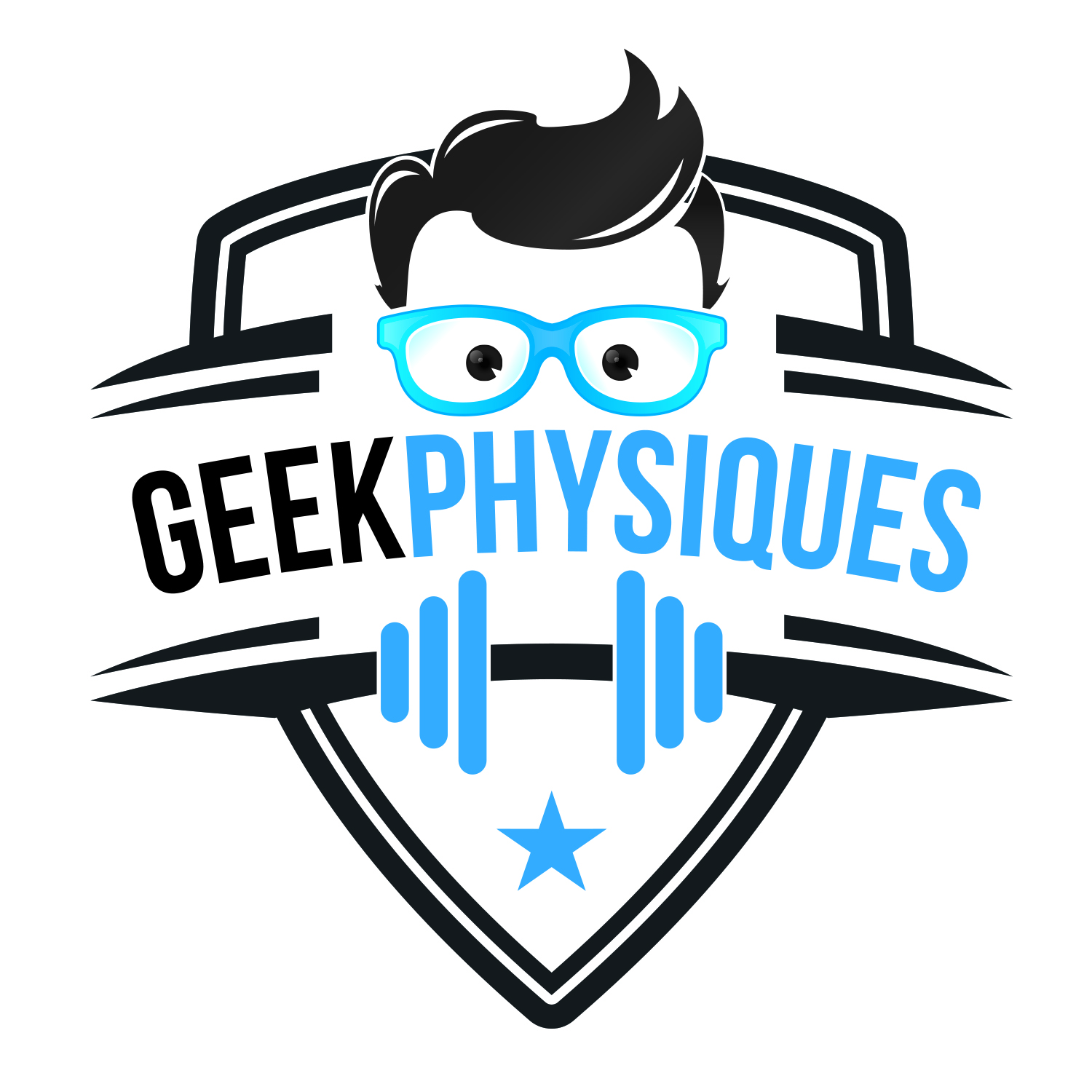 Logo Design by Vivian Mendes for GeekPhysiques | Design #10522254